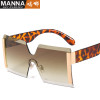 New Arrival square Oversized Sunglasses Fashion Womens Oversized Sunglasses