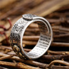 Lucky Feng Pixiu Ring Open Finger Ring Men Women Blessed Attract Wealth Jewelry