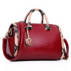 Sling Bag Handbag Large Capacity Women Hand Bag Snake Leather Boston Handbag