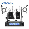 Bm680 UHF Karaoke Wireless Microphone Mic System with Auto Mute Handheld