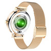 Stainless Steel Smartwatch with 1.09 Inch Full Touched Round Sports tracker