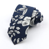 Skinny Floral Neck Ties for Men Women Casual Print Tie Suits Cotton Ties
