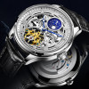 Mechanical Movement Waterproof Watch Moon Phase Tourbillon Automatic Watch