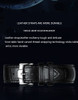 Mechanical Movement Waterproof Watch Moon Phase Tourbillon Automatic Watch