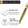 6.0 Inches Golden Damascus Personality Hairdressing Scissors Barber Scissors