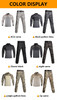 HAN WILD Tactical Uniform / Camouflage Shirt +tactical Pants / Hiking Clothing