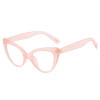 PC Frame Prescription Glasses Frame Big Cat Eye Women Optical Eyeglasses