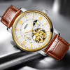 NESUN Man Mechanical Watch Latest Stainless Steel Band Luminous Automatic Watch