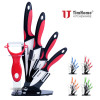 Ceramic Knife set 3" 4" 5" 6" kitchen knife zirconia Paring Fruit Knife High quality Chef Knives cooking cutter for meat