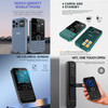 SERVO U700 Feature Phone 58 Full Keyboards Quick Dial GSM Quad SIM Mobile Phone
