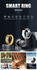 Smart Health Ring Heart Rate Blood Oxygen Sleep Tracking Fitness