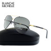 High Quality Pilot Sunglasses Men Polarized UV400 Sunglass Brand Designer Driving Sun Glasses For Man oculos With Box 