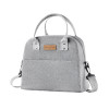 Oxford Fabric Picnic Lunch Bag Portable Ice Shoulder Bag Cooling Shoulder Bag