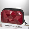 Low-cost Trend Diamond Style Waterproof Silver Girl Make up Bag