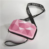 Low-cost Trend Diamond Style Waterproof Silver Girl Make up Bag