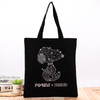 Blank Environmental protection Reusable Cotton Canvas Fabric Shopping Tote Bag