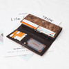 alligator Pattern Leather Wallet Pu Leather Card Holder Purse Wallets for Women