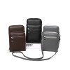 Men's Premium PU Leather Mobile Phone Bag Messenger Single Room Bag Men's Wallet