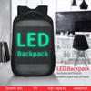 LED Advertising Backpack Waterproof Walking Billboard Mobile Control LED Bag