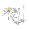 Lotus Fun 925 Sterling Silver Elegant Beautiful Flower Brooch Women Fine Jewelry