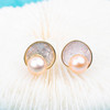 7-8mm Natural Freshwater Pearl Jewelry Set 925 Sterling Silver Jewelry Necklace