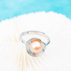7-8mm Natural Freshwater Pearl Jewelry Set 925 Sterling Silver Jewelry Necklace