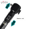 Multi Functional Outdoor Survival Led Solar Flashlight with Hammer Belt