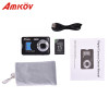 Amkov AMK-CDFE Professional Camera 8mp 2.7 Inch Aluminum + plastic Support multi-Language Mini Portable HD Camera Digital Camera