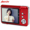 Amkov AMK-CDFE Professional Camera 8mp 2.7 Inch Aluminum + plastic Support multi-Language Mini Portable HD Camera Digital Camera