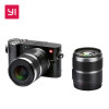 YI M1 Mirrorless Digital Camera Prime Zoom Two Lens LCD Minimalist International Version RAW 20MP Video Recorder 720RGB