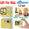 2.0" LCD 720P HD Mini Digital Camera 5MP Waterproof Portable Camcorder  w/ Built-in Microphone Best Gifts for Kids Boys Girls