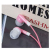 Wholesale Cheapest disposable earphones for bus or train or plane For school gift one time use black colorful color 100pcs/lot