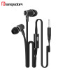 Wholesale 10pcs/lot Langsdom JM21 In-ear Earphone 3.5MM Stereo HIFI Earphones Super Bass Earbuds With Microphone