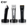 New Professional Hair Clipper Hair Trimmer Titanium Ceramic Blade LCD Display Codos CHC-968 Universal voltage 100-240V