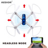 KEDIOR Hero 3 Multicopter Drone with Camera Live Video HD 720P FPV RC Quadcopter 13mins Flying Remote Helicopter Toys VS X8SW