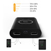 USAMS QI Wireless Charger Power Bank 8000mAh Fast Rechargeable Battery USB Charging Pad For iphone X 8 7 6S samsung s8 s7 HUAWEI