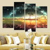 Space Ocean Canvas Set Wall Art Canvas Paintings Wall Modular Pictures for Living Room Home Decor Pictures Abstract Painting