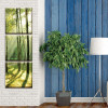 3 Pcs/Set Modern Canvas Wall Paintings Sunshine on the Trees Canvas Prints vertical forms Artist Canvas Picture