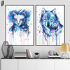 Canvas Art Sets Abstract Animal Canvas Painting Cat Pictures Wolf Painting Modern Wall Art Posters and Prints Nordic Home Decor