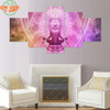 4 Piece/set or 5 Piece/set Canvas Art Chakras Buddha Paintings on canvas painting Decoration For Home Wall Art Print Canvas B127