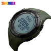 SKMEI Outdoor Compass Sports Watches Men Countdown Electronic Watch World Time Summer Time Digital Wristwatch Relogio Masculino
