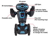 Intelligent Humanoid Robotic Remote Control Robot, Smart Self Balancing Robot, 5 Operating Modes