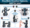 Intelligent Humanoid Robotic Remote Control Robot, Smart Self Balancing Robot, 5 Operating Modes