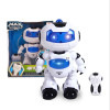 Smart Space Dance Robot 360 degrees Rotating RC Animal Plastic Electronic Walking Dancing Toy With Music Light For Children Gift