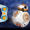 Drop Shipping 17cm Star Wars RC 2.4G BB-8 Robot Upgrade Remote Control BB8 Robot Intelligent With Sound RC Ball Kid Gift Boy Toy