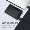 EAGET Portable USB 3.0 External Hard Drive 500GB Encryption Shockproof HDD 2.5 1TB Hard Disk External HD 2TB For Desktop Laptop
