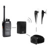Wireless Bluetooth Handsfree K Type Earphone Handheld 2 Way Wireless Radio Headset with PTT microphone for BAOFENG/Motorcycle