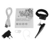Wireless Bluetooth Handsfree K Type Earphone Handheld 2 Way Wireless Radio Headset with PTT microphone for BAOFENG/Motorcycle