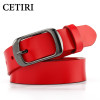 CETIRI Women Belts Cow Genuine Leather Kemer Jeans Belts For Women Designer Brand High Quality Women Belts With buckle Waist