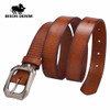 BISON DENIM 2017 new arrival TOP genuine leather Women belts pin buckle vintage belt top quality jean belts for women N60195